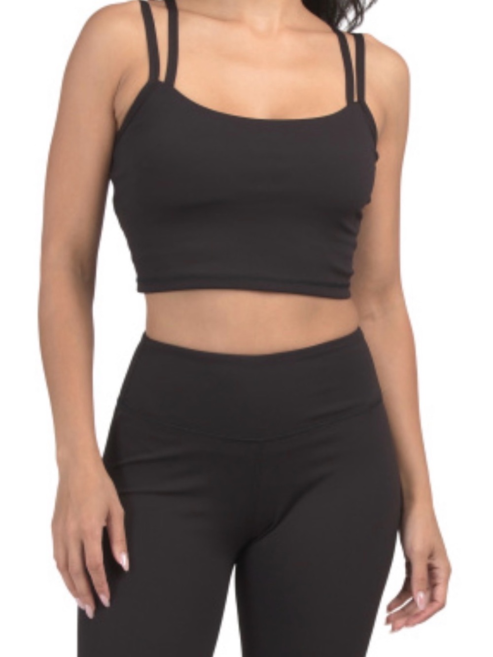 Move Theology Owen Double Strap Bra Tank Top with Removable Cups